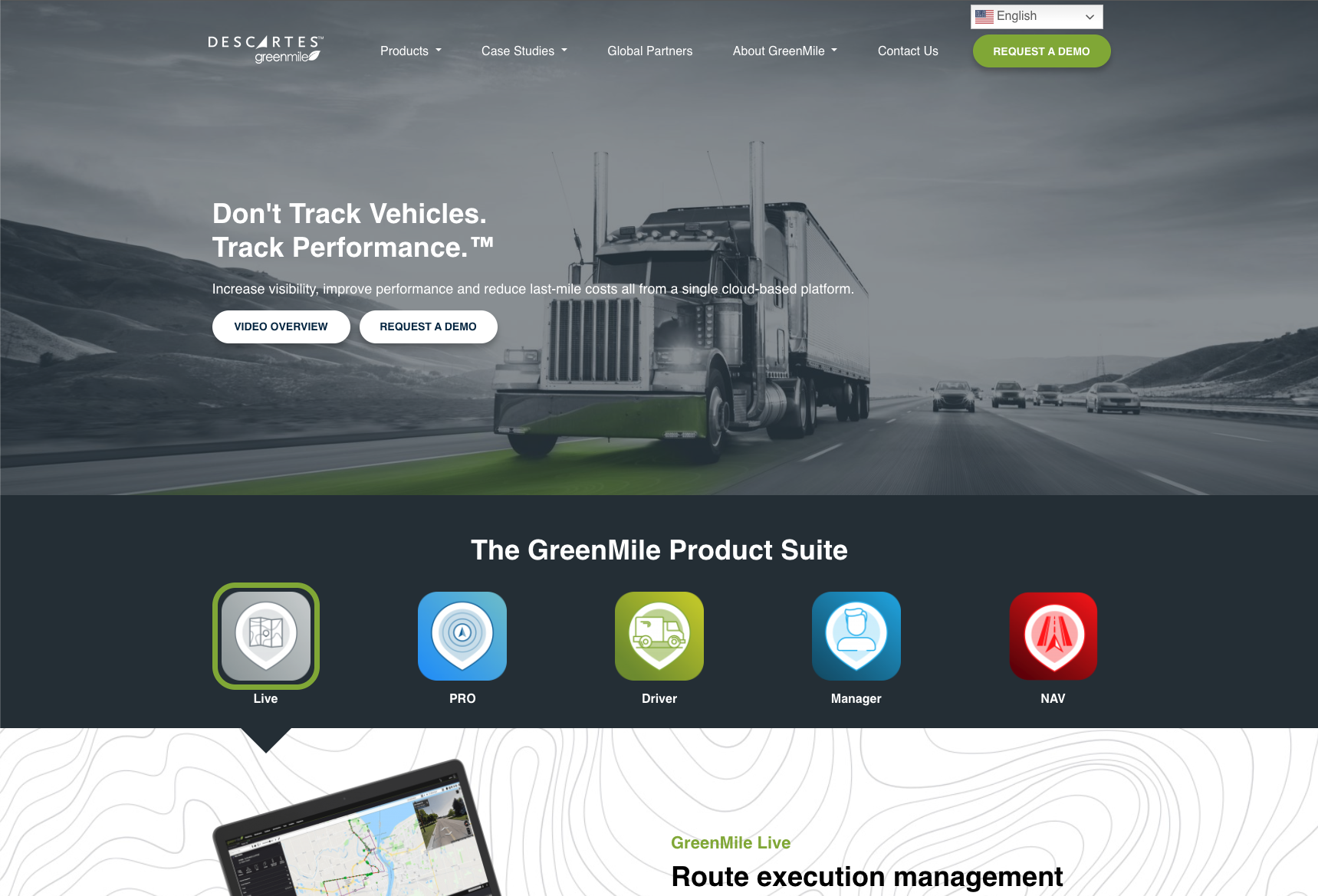 GreenMile Fleet Management Platform - Enterprise fleet management and route optimization platform built with WordPress and PHP